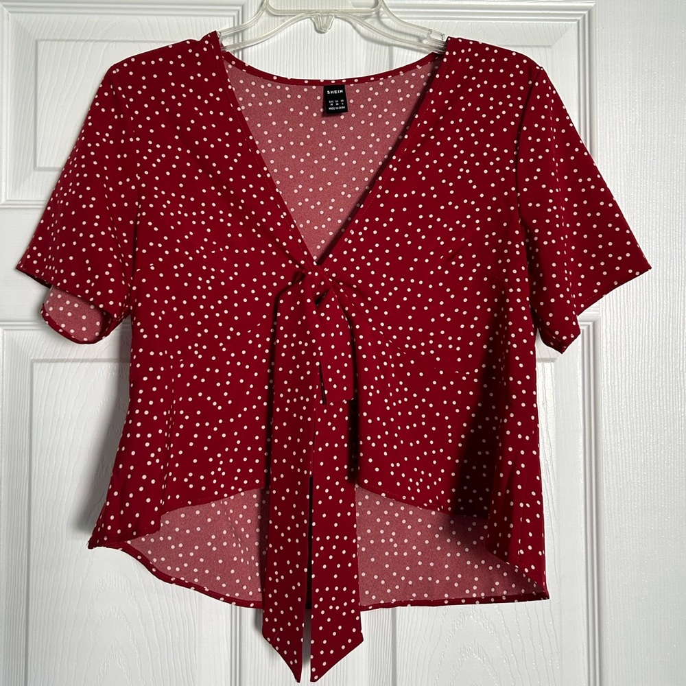 SHEIN Polka Dot Top